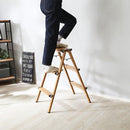 脚立 3段 ステップ台 踏み台 三段 アルミ製 屋外 屋内 防水 【納期B】【azm-pc-403】