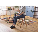 スツール 脚立 1段 おしゃれ 木目柄 カジュアル インテリア 映える 折りたたみ 折り畳み 収納 コンパクト スリム リビング ガレージ 倉庫 車庫 ガーデニング 【納期B】【azm-pc-406】