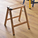 スツール 脚立 1段 おしゃれ 木目柄 カジュアル インテリア 映える 折りたたみ 折り畳み 収納 コンパクト スリム リビング ガレージ 倉庫 車庫 ガーデニング 【納期B】【azm-pc-406】