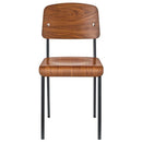 デスクチェア 椅子 ダイニングチェア おしゃれ デザイン スチール脚 スタイリッシュ 背もたれ 肘無し ひじ掛けなし かっこいい インテリア インダストリアル 【納期A】【azm-pc-463】