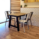 ダイニングチェア スタッキング可能 重ねられる 白 黒 シルバー 1脚 【納期A】【azm-pc-506】