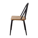 椅子 ダイニングチェアー シンプル おしゃれ 【納期A】【azm-pc-675bk】