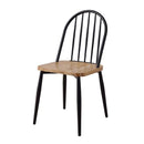 椅子 ダイニングチェアー シンプル おしゃれ 【納期A】【azm-pc-675bk】