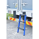 脚立 アルミ おしゃれ 高さ 約80cm 3段 折りたたみ スツール ステップ 青 ブルー 赤 レッド 黄色 イエロー 倉庫 ガレージ 屋内 屋外 スタイリッシュ 【納期B】【azm-pc-703】