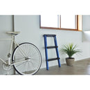 脚立 アルミ おしゃれ 高さ 約80cm 3段 折りたたみ スツール ステップ 青 ブルー 赤 レッド 黄色 イエロー 倉庫 ガレージ 屋内 屋外 スタイリッシュ 【納期B】【azm-pc-703】