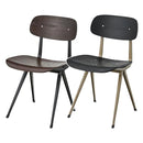 椅子 ダイニングチェア おしゃれ 学校 昔風 リメイク デザイン 【納期A】【azm-pc-73】