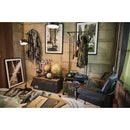 ダイニングチェア 椅子 肘掛け ひじ付き おしゃれ 北欧 レトロ ソフトレザー 革 アンティーク調 アメリカン シンプル オフィス 事務所 応接室 リビング 書斎 【納期A】【azm-pc-75】