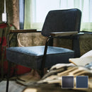 ダイニングチェア 椅子 肘掛け ひじ付き おしゃれ 北欧 レトロ ソフトレザー 革 アンティーク調 アメリカン シンプル オフィス 事務所 応接室 リビング 書斎 【納期A】【azm-pc-75】