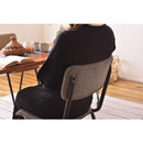 ダイニングチェア 椅子 イス デスクチェア コーデュロイ スチール おしゃれ かわいい 北欧 シンプル ナチュラル ひじ無し 肘なし ブラウン グリーン 緑 グレー 【納期A】【azm-pc-76】