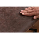 デスクチェア オフィスチェア 回転 椅子 キャスター 肘なし アームレス ソフトレザー レトロ アンティーク調 高級感 大人 スタイリッシュ シンプル おしゃれ 【納期A】【azm-pc-77】