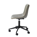 デスクチェア オフィスチェア 回転 椅子 キャスター 肘なし アームレス ソフトレザー レトロ アンティーク調 高級感 大人 スタイリッシュ シンプル おしゃれ 【納期A】【azm-pc-77】