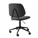 事務椅子 デスクチェア オフィスチェアー 回転 キャスター付き 肘なし アームレス スタイリッシュ シンプル おしゃれ 定番デザイン 昇降式 使いやすい 【納期A】【azm-pc-79】