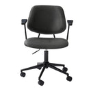 デスクチェア 事務椅子 オフィスチェアー 回転 キャスター付き 肘つき 肘掛け付き スタイリッシュ シンプル おしゃれ 定番デザイン 昇降式 使いやすい 【納期A】【azm-pc-80】