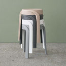 スツール 椅子 スタッキング可能 重ね置き 収納 積み重ね 腰掛け おしゃれ デザイン モダン アート 芸術的 都会 黒 ブラック グレー ホワイト 白 ベージュ 【納期B】【azm-pc-860】