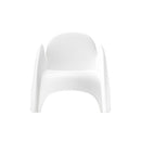 ガーデンチェア おしゃれ モダン デザイン デザイナーズ アート 流線型 曲線 オシャレ 椅子 ブルー 青 白 ホワイト ガーデニング 屋上 屋外 テラス ベランダ 【納期A】【azm-pc-864】