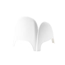 ガーデンチェア おしゃれ モダン デザイン デザイナーズ アート 流線型 曲線 オシャレ 椅子 ブルー 青 白 ホワイト ガーデニング 屋上 屋外 テラス ベランダ 【納期A】【azm-pc-864】