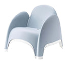 ガーデンチェア おしゃれ モダン デザイン デザイナーズ アート 流線型 曲線 オシャレ 椅子 ブルー 青 白 ホワイト ガーデニング 屋上 屋外 テラス ベランダ 【納期A】【azm-pc-864】