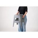 スツール 椅子 腰掛け おしゃれ 北欧 チェア 背もたれなし 玄関 リビング スタッキング可能 重ねられる かわいい デザイン 黒 ブラック グレー 黄色 イエロー 【納期B】【azm-pc-865】