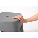 スツール 椅子 腰掛け おしゃれ 北欧 チェア 背もたれなし 玄関 リビング スタッキング可能 重ねられる かわいい デザイン 黒 ブラック グレー 黄色 イエロー 【納期B】【azm-pc-865】