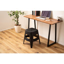 スツール 椅子 腰掛け おしゃれ 北欧 チェア 背もたれなし 玄関 リビング スタッキング可能 重ねられる かわいい デザイン 黒 ブラック グレー 黄色 イエロー 【納期B】【azm-pc-865】