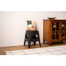 スツール 椅子 腰掛け おしゃれ 北欧 チェア 背もたれなし 玄関 リビング スタッキング可能 重ねられる かわいい デザイン 黒 ブラック グレー 黄色 イエロー 【納期B】【azm-pc-865】