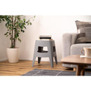 スツール 椅子 腰掛け おしゃれ 北欧 チェア 背もたれなし 玄関 リビング スタッキング可能 重ねられる かわいい デザイン 黒 ブラック グレー 黄色 イエロー 【納期B】【azm-pc-865】