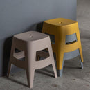 スツール 椅子 腰掛け おしゃれ 北欧 チェア 背もたれなし 玄関 リビング スタッキング可能 重ねられる かわいい デザイン 黒 ブラック グレー 黄色 イエロー 【納期B】【azm-pc-865】