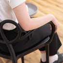 チェア おしゃれ 椅子 ダイニングチェアー 北欧 インテリア デザイン 背もたれ 肘掛け アームチェア スタッキング 重なる 収納 黒 ブラック グレー 白 ホワイト 【納期A】【azm-pc-975】