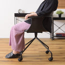 デスクチェア パソコンチェア PCチェア オフィスチェア 事務椅子 おしゃれ スタイリッシュ かっこいい 黒 ブラック 白 ホワイト キャスター付き 肘掛付き 【納期A】【azm-pc-986】