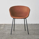 ダイニングチェア おしゃれ 北欧 椅子 単品 1脚 モダン パーソナルチェアー かわいい インテリア 特長的 デザイン スチール脚 合皮 レザー スタイリッシュ 【納期A】【azm-pc-989】
