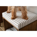 ペットスツール 椅子 腰掛け スツール 犬 イヌ 猫 ネコ 座布団 ストライプ ボーダー チェック 柄 デザイン ペットサークル ケージ ペット用品 インテリア 【納期B】【azm-pet-169】