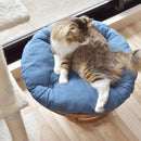 ペットスツール ペット用スツール 椅子 スツール 座布団 クッション 犬 イヌ 猫 ネコ 円形 おしゃれ インテリア ボリューム 厚み アジアン 北欧 カントリー 【納期B】【azm-pet-64】