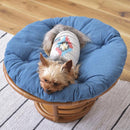 ペットスツール ペット用スツール 椅子 スツール 座布団 クッション 犬 イヌ 猫 ネコ 円形 おしゃれ インテリア ボリューム 厚み アジアン 北欧 カントリー 【納期B】【azm-pet-64】