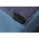 ペット用ソファ 猫 ネコ ねこ 小型犬 イヌ いぬ ミニサイズ ソファー シェル型 貝 モチーフ デニム風生地 おしゃれ インテリア カジュアル かわいい リビング 【納期A】【azm-pet-65】