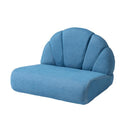 ペット用ソファ 猫 ネコ ねこ 小型犬 イヌ いぬ ミニサイズ ソファー シェル型 貝 モチーフ デニム風生地 おしゃれ インテリア カジュアル かわいい リビング 【納期A】【azm-pet-65】