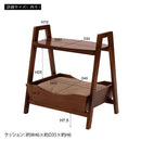 サイドテーブル ペットソファ クッション 犬 イヌ 猫 ネコ くつろぐ くつろぎ スペース かわいい おしゃれ ラック ミニテーブル 天然木製 北欧 家具調 机 棚 【納期B】【azm-pet-67】