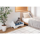 ペットベッド 犬用 イヌ ペット用 ベッド ベット ソファ 猫 ネコ 天然木製 おしゃれ インテリア 白 ホワイト ブラウン 茶色 かわいい 小型犬 超小型犬 【納期B】【azm-pet-69】