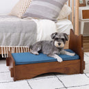 ペットベッド 犬用 イヌ ペット用 ベッド ベット ソファ 猫 ネコ 天然木製 おしゃれ インテリア 白 ホワイト ブラウン 茶色 かわいい 小型犬 超小型犬 【納期B】【azm-pet-69】