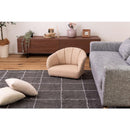 ペット用ソファ ペットチェア 椅子 シェル型 貝 イス 猫 ネコ 犬 イヌ ペット専用 ベット リビング 玄関 おしゃれ かわいい インテリア 布地 クッション 厚み 【納期B】【azm-pet-71】