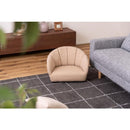 ペット用ソファ ペットチェア 椅子 シェル型 貝 イス 猫 ネコ 犬 イヌ ペット専用 ベット リビング 玄関 おしゃれ かわいい インテリア 布地 クッション 厚み 【納期B】【azm-pet-71】