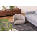 ペット用ソファ ペットチェア 椅子 シェル型 貝 イス 猫 ネコ 犬 イヌ ペット専用 ベット リビング 玄関 おしゃれ かわいい インテリア 布地 クッション 厚み 【納期B】【azm-pet-71】