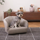 ペット用ソファ ペットチェア 椅子 シェル型 貝 イス 猫 ネコ 犬 イヌ ペット専用 ベット リビング 玄関 おしゃれ かわいい インテリア 布地 クッション 厚み 【納期B】【azm-pet-71】