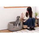 ペット用ベッド 猫 ネコ 犬 イヌ ペット専用 ソファ ベット リビング 玄関 おしゃれ 小さめ 小型 かわいい インテリア 布地 ファブリック クッション 厚み 【納期B】【azm-pet-72】
