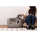 ペット用ベッド 猫 ネコ 犬 イヌ ペット専用 ソファ ベット リビング 玄関 おしゃれ 小さめ 小型 かわいい インテリア 布地 ファブリック クッション 厚み 【納期B】【azm-pet-72】