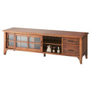 テレビボード 150cm TV台 ローボード 木製 アンティーク風 【納期A】【azm-pm-306】