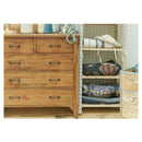 チェスト 木製 おしゃれ 北欧 完成品 引き出し 引出し たんす タンス 箪笥 ビンテージ風 レトロ 天然木製 半屋外 木目 ナチュラル カントリー 【納期A】【azm-pm-307】
