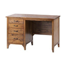 デスク 机 木製 棚付き 収納 チェスト 一体型 【納期A】【azm-pm-309】