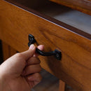 キャビネット 収納 ナチュラル 北欧 モダン 木製 おしゃれ 和モダン カントリー調 収納棚 ガラス 扉 引き出し 食器棚 ミニ 小さい 小型 省スペース コンパクト 【納期A】【azm-pm-315】