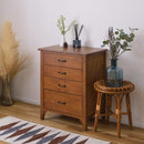 チェスト 収納 4段 ナチュラル 北欧 モダン 木製 おしゃれ 和モダン カントリー調 収納棚 引き出し ミニ 小さい 小型 省スペース コンパクト シンプル 【納期A】【azm-pm-316】
