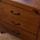 ライティングチェスト チェスト 4段 ナチュラル 北欧 モダン 木製 おしゃれ 和モダン カントリー調 収納棚 引き出し 机 書き物 小さい 小型 コンパクト 【納期A】【azm-pm-317】